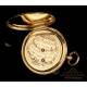 Antique 18K Gold Ladies Pocket Watch. M. Bolviller. France, Circa 1860