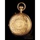 Antique 18K Gold Pocket Watch by Thomas Russell. England, 1879