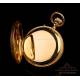 Antiguo Reloj de Bolsillo en Oro de 18K. Thomas Russell. Inglaterra, 1879