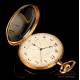 Antiguo Reloj de Bolsillo Longines. Oro de 18K. Suiza, Circa 1930