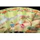 Antique Chinese Fan for Europe with Silver Rods and Enamels. S. XIX