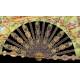Antique Chinese Fan for Europe with Silver Rods and Enamels. S. XIX