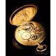 Fantástico Reloj de Bolsillo Longines en Oro de 18K. Suiza, Circa 1920