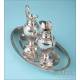 Very Antique Liturgical Silver Cruet Set. Paris, France, 1819-1838