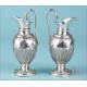 Very Antique Liturgical Silver Cruet Set. Paris, France, 1819-1838