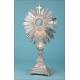 Gorgeous and Very Antique Silver Monstrance. Complete. Paris, France, 1819-1838