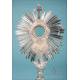 Gorgeous and Very Antique Silver Monstrance. Complete. Paris, France, 1819-1838