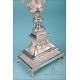 Gorgeous and Very Antique Silver Monstrance. Complete. Paris, France, 1819-1838