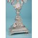 Gorgeous and Very Antique Silver Monstrance. Complete. Paris, France, 1819-1838