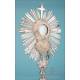 Gorgeous and Very Antique Silver Monstrance. Complete. Paris, France, 1819-1838