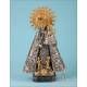 Silver Virgin Lady of the Forsaken, Patron Saint of Valencia. Spain. Piró silversmiths