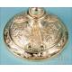 Antique Baroque Gilded Silver Chalice With Scenes. France, Circa 1880