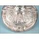 Extraordinary Antique Chalice with Images. Lyon, France, 1818-1838