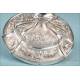 Extraordinary Antique Chalice with Images. Lyon, France, 1818-1838