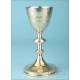 Fine Antique Gilt Silver Chalice. France, Circa 1880