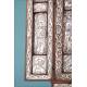 Spectacular Antique Embossed-Silver Triptych. Valencia, Spain, Circa 1900