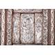 Spectacular Antique Embossed-Silver Triptych. Valencia, Spain, Circa 1900