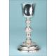 Very Antique 18th-Century Silver Chalice. France, 1783-1789