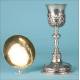 Beautiful Antique Spanish Silver Chalice. Spain, 19th Century