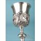 Beautiful Antique Spanish Silver Chalice. Spain, 19th Century