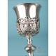 Beautiful Antique Spanish Silver Chalice. Spain, 19th Century