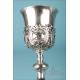 Beautiful Antique Spanish Silver Chalice. Spain, 19th Century