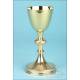 Beautiful Antique Gilt-Silver Chalice. France, Circa 1900