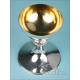 Beautiful Roman Style Silver Chalice in Its Storing Case. Belgium, 1937
