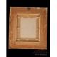 Antique Italian Vitela Painting on glass of Saint Simon the Zealot ca. 1800