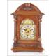 Beautiful Antique Westminster Kienzle Mantel Clock. Germany, Circa 1900