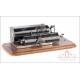 Beautiful Antique Thales Calculating Machine, Model B. Germany, Circa 1915