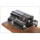 Beautiful Antique Thales Calculating Machine, Model B. Germany, Circa 1915