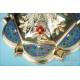Gorgeous Antique Gilt-Silver Chalice with Enamels. France, Circa 1880