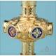 Beautiful Antique Gilt-Silver Chalice with Enamels. France, Circa 1880