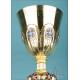 Antique Gilt-Silver Chalice with Enamels. France, Circa 1870