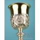 Antique Gilt-Silver Baroque Chalice. France, Circa 1870