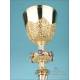 Antique Gilt-Silver Chalice with Filigrees and Enamels. France, Circa 1880