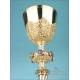 Antique Gilt-Silver Chalice with Filigrees and Enamels. France, Circa 1880