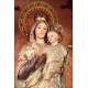 Gorgeous Antique Wood Sculpture of the Madonna and Child. Spain, Circa 1900