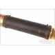 Antique Large Brass Marine Spyglass. 35.6 in. Circa 1850