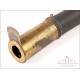 Antique Large Brass Marine Spyglass. 35.6 in. Circa 1850