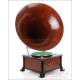 Gorgeous Antique Mahogany Gramophone-Phonograph. Switzerland, Circa 1915