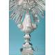 Antique Silver Monstrance or Reliquary by Favier. France, Circa 1880