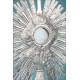 Antique Silver Monstrance or Reliquary by Favier. France, Circa 1880