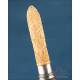 Antique Burmese Dagger with Carved Handle. Burma Circa 1900