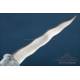 Antique Indian Mughal or Khanjar Dagger. Rock Crystal Handle. Damascus, Circa 1900