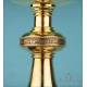 Gilt Silver Enameled Ciborium. Salesians Tibidabo Don Bosco. Barcelona, Circa 1915