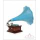 Antique His Masters Voice Mahogany Gramophone. France, Circa 1925