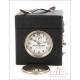 Mint Peter Pan Phonograph - Gramophone with Clock. France, 1930