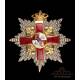 Orden al Mérito Militar Distintivo Rojo. Castells. Época Alfonso XIII, España, Circa 1915